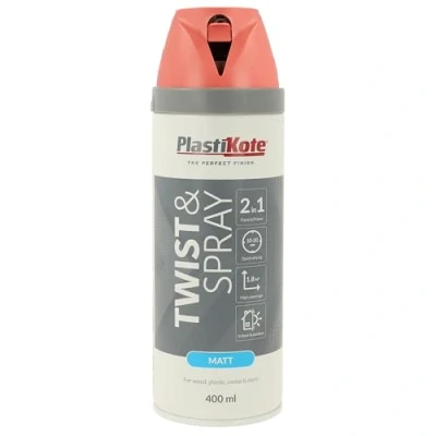 Image of PLASTKT Twist &amp; Spray MATT 400ML Dusty Coral
