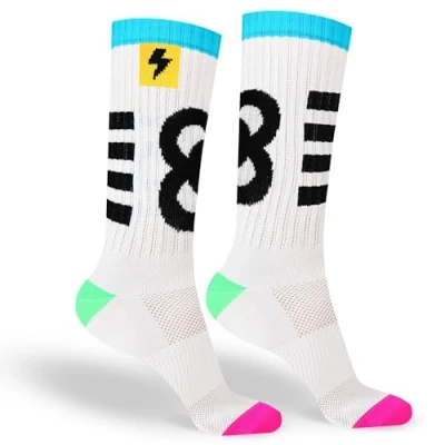 Image of in s(h)ock Barcelona Men&#039;s and Women&#039;s Seamless Sports Socks Suitable for Running, Cycling, Paddle Fitness Ergonomic Design your Daily Exercise Workouts
