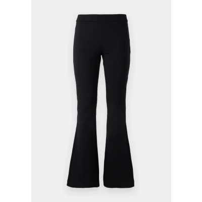 Image of VERO MODA Womens Flared Pants Black 29W / 30L