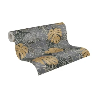 Image of Albany Wallpaper Monstera Leaf 38905 1