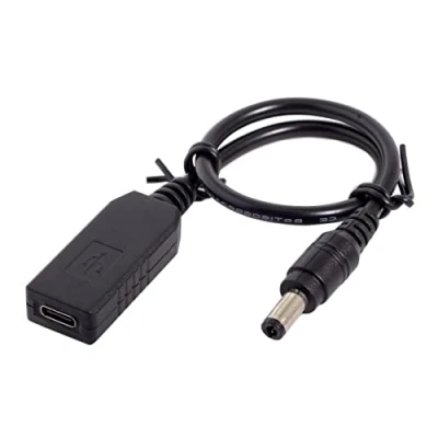 Image of cablecc UC 100 USB 3.1 Type C to DC 20V 5.5 2.5mm &amp; 2.1mm Power Plug PD Emulator Trigger Charge Cable for Laptop