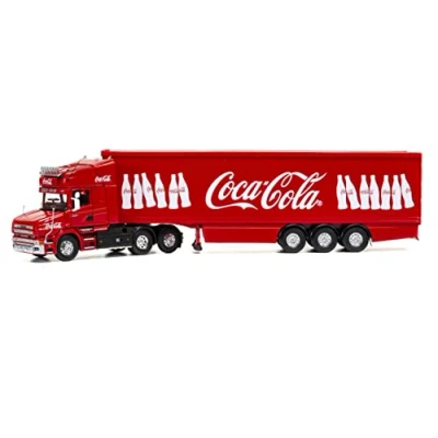 Image of Corgi Coca Cola Classic Truck. Lorries and trucks Red 1/50 Scale CC12841