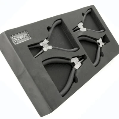 Image of Zehn Tools 4 Piece Circlip Pliers Set in Foam Tool Box Tray