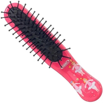 Image of Kent ArtHedz Ballerinas Designed Pocket Size Hairbrush