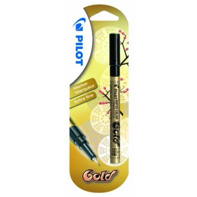 Image of Pilot Permanent Marker (Extra Fine Tip). Gold