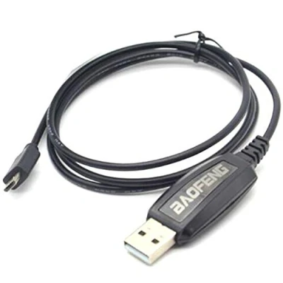 Image of Baofeng Original Programming Cable for BF T1 UH F400 470 20CH Portable Ham FM CB Radio Handheld Transceiver