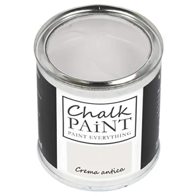 Image of Chalk Paint Everything® Crema Antica (Antique Cream) 250 ml Water Based for Shabby Chic Furniture, Décor, and Upcycling Projects Non Toxic, Easy to Apply