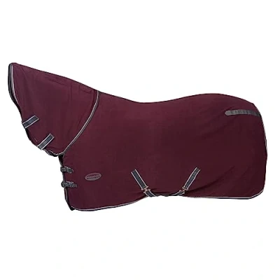 Image of WeatherBeeta Fleece Cooler Combo Neck, Maroon/Grey/White, 7&#039;0