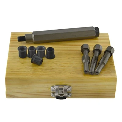 Image of AB Tools Glow Plug Cylinder Head Metric Thread Repair Restorer Tap Kit M8 x 1.0mm
