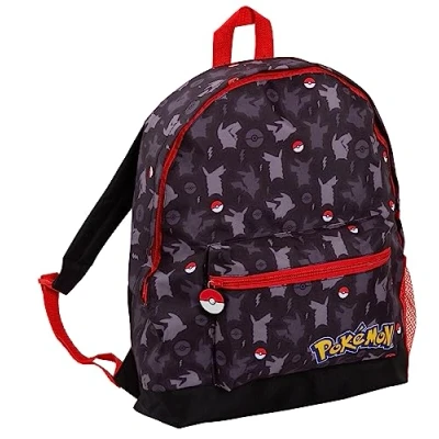 Image of Pokemon Backpack For Adults Teens Kids Pikachu Pokeball School College Lunch Bag Travel Sports Rucksack