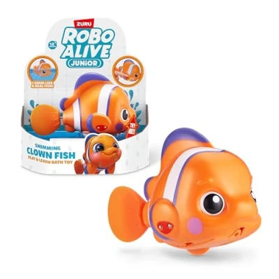 Image of ROBO ALIVE Junior Little Fish Battery Powered Bath Toy by ZURU 25253