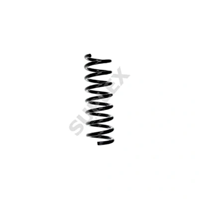 Image of 2023243104, A2023243104 Coil spring SUPLEX 19215 Rear Axle with constant wire diameter grey, yellow (2x) MERCEDES BENZ: C Class Saloon