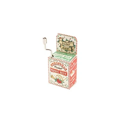 Image of CGB Giftware Christmas Music Box &#039;Silent Night&#039; From Joy To The World Range Wind Up Novelty Secret Santa Gift GB02997