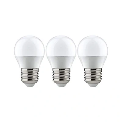 Image of Paulmann golf ball LED bulb E27 3.5W 2700K opal 3x