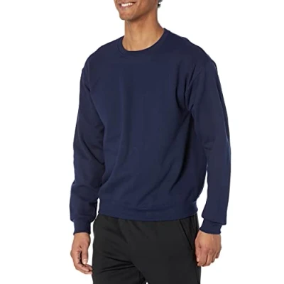 Image of Jerzees Men&#039;s Fleece Sweatshirt Blue XL