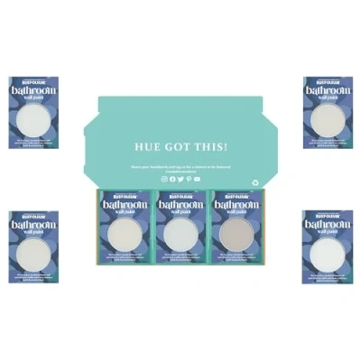 Image of Rust Oleum Bathroom Wall Paint in Matt Finish Delicate Greys Tester Box