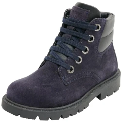 Image of Geox J Shaylax Boy Ankle Boot, Navy Black, 11 UK Child