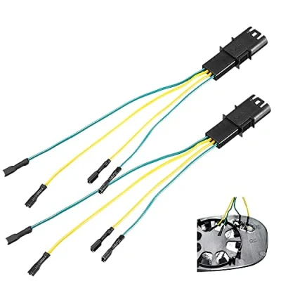 Image of KYYET 4Pins Side Mirror Heating Function Connector Cable Wire For E90 F10 F30 E70 E71 X5 X6