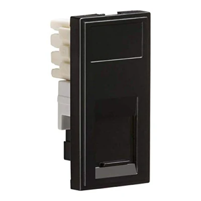 Image of KnightsBridge RJ11 Outlet Module 25 x 50mm (IDC) Black