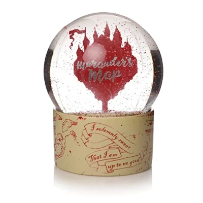 Image of Half Moon Bay Marauders Map Snow Globe Harry Potter Globes For Children &amp; Adults Merchandise Decorations Gifts