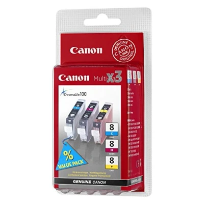 Image of Canon CLI 8 Cyan Ink Cartridge 0621B026