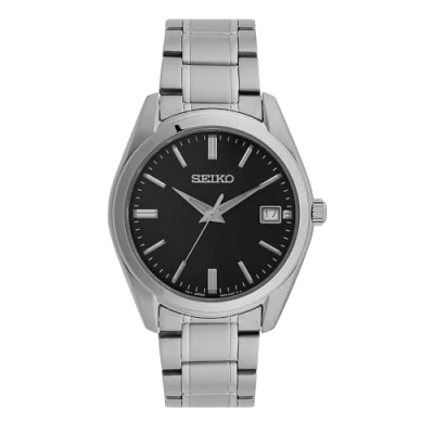 Image of Seiko Men Analog Quartz Watch with Stainless Steel Strap SUR527P1