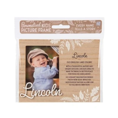 Image of Personalised picture frames (Lincoln)