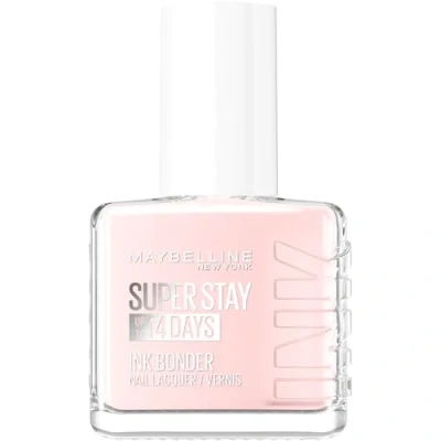Image of Maybelline Superstay Ink Nail Polish Bonder barely sheer 12.6ml 113