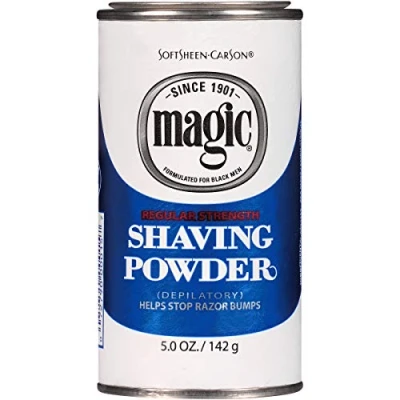 Image of SoftSheen Carson Magic Shaving Powder &quot;Blue&quot; Regular Strength 142g