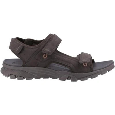Image of Hush Puppies Nevis Sandal Mens Summer, Brown, 10 UK