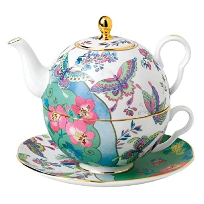 Image of Wedgwood 40035039 Butterfly Bloom Teaware &amp; Coffee Sets, Ceramic, Multi19.6 oz