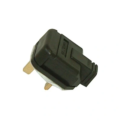 Image of Best Price Square RUBBER PLUG 13A BLACK BPSCA HDPT13BLK PL00915 By PERMAPLUG