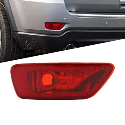 Image of KYYET Rear Bumper Reflector Fog Lights Lamp Compatible with Jeep Grand Cherokee Compass 2011 2017, Dodge Journey 2012 2018 (Left side)