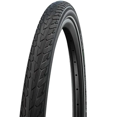 Image of Schwalbe Fahrrad Reifen Road Cruiser HS484 SBC // alle Größen + Farben, Ausführung:schwarz Reflex, Drahtreifen, Dimension:47 622 (28x1,75&#039;&#039;)