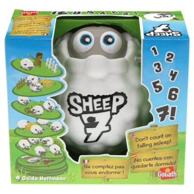 Image of Goliath Sheep 7 Ambiance Game for Children from 6 years old Speed Board Quickly gather your flock and become the best shepherd Buzzer 2 to 4 players 15 min