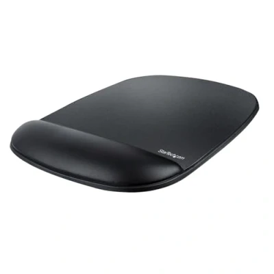 Image of StarTech.com MOUSE Pad with Hand rest, 6.7x7.1x0.8in (17x18x2cm), Ergonomic Wrist Support, Desk w/Non Slip PU Base, Cushioned Gel w/Palm Rest (B ERGO PAD)