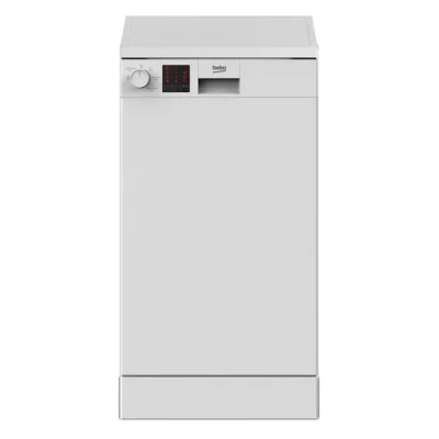 Image of Beko DVS05C20W Slimline Dishwasher White 10 Place Settings, (Pack Of 1)