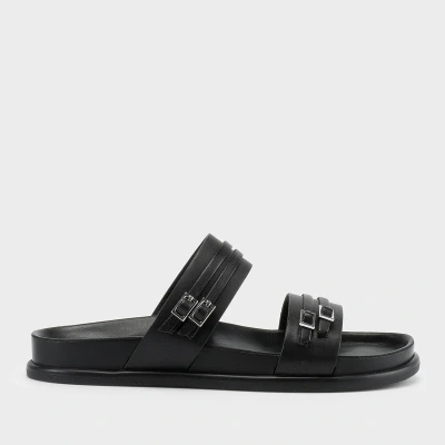 Image of Vagabond Effie Mules, Women&#039;s, Size: 6, Black Leather