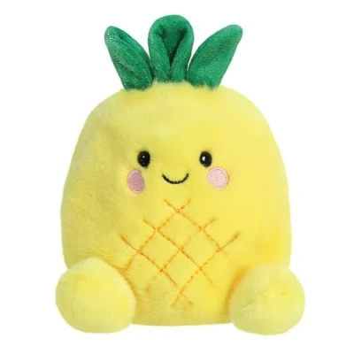 Image of Aurora, 33571, Palm Pals Perky Pineapple 5In, Soft Toy, Yellow