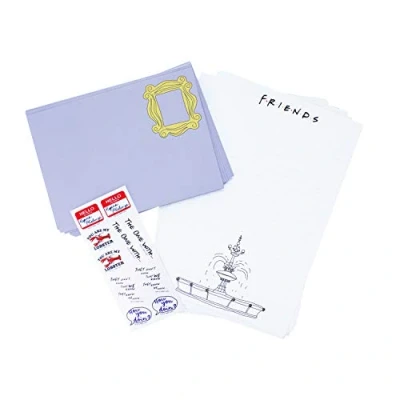 Image of Friends Letter Writing Set, Officially Licensed TV Show Merchandise