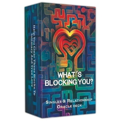 Image of BAIYOOBAI What&#039;s Blocking You? Singles Relationship Oracle Deck for Beginners, Uncover Emotional Barriers and Gain Clarity in Love Relationships