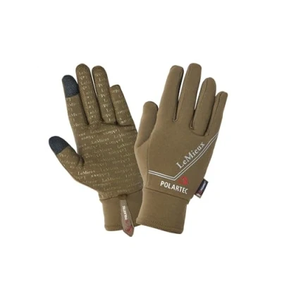 Image of LeMieux PolarTec Adults Horse Riding Gloves Alpine Medium