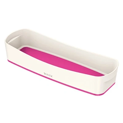 Image of Leitz MyBox Organiser Tray Long, Storage, waterproof ABS, Pink Metallic