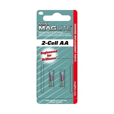Image of MAGLITE LM2A001, Unisex Adult Replacement Torch Bulbs, Grey, One Size