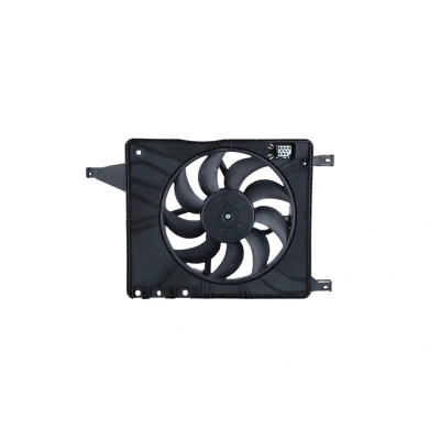 Image of 21481JD200 Cooling fan NRF 470157 12V with radiator shroud NISSAN: Qashqai / Qashqai+2 I