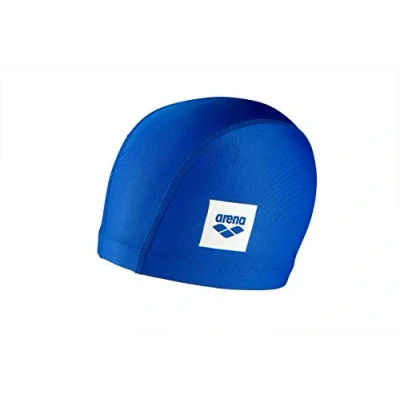 Image of Arena Unisex Unix Ii Swim Caps, Blue, Adult EU