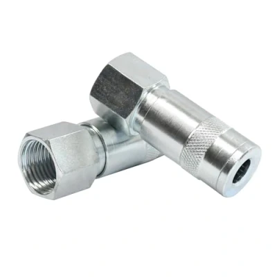 Image of Dapetz ® 2PC Air Line Hose Connector 1/2&#039;&#039; BSP Male Thread Quick Release Airline Compressor Fitting Coupler Set