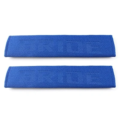 Image of Seat Belt Pads, 2 Pcs Bride Shoulder Strap Covers For Most Car Belts Blue