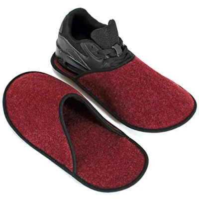 Image of Pantoffelmann Museum slippers red M (3/6 UK)