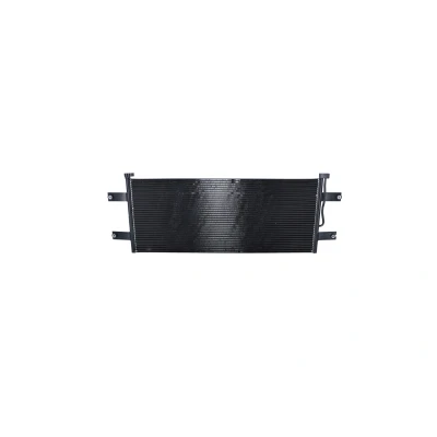 Image of 9605001454, A9605001454 Condenser NRF EASY FIT 350075 with gaskets/seals 11,8mm 8,7, 8,65mm Aluminium 840mm